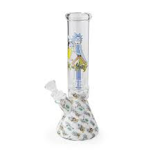BONG VIDRO SILICONE RICK