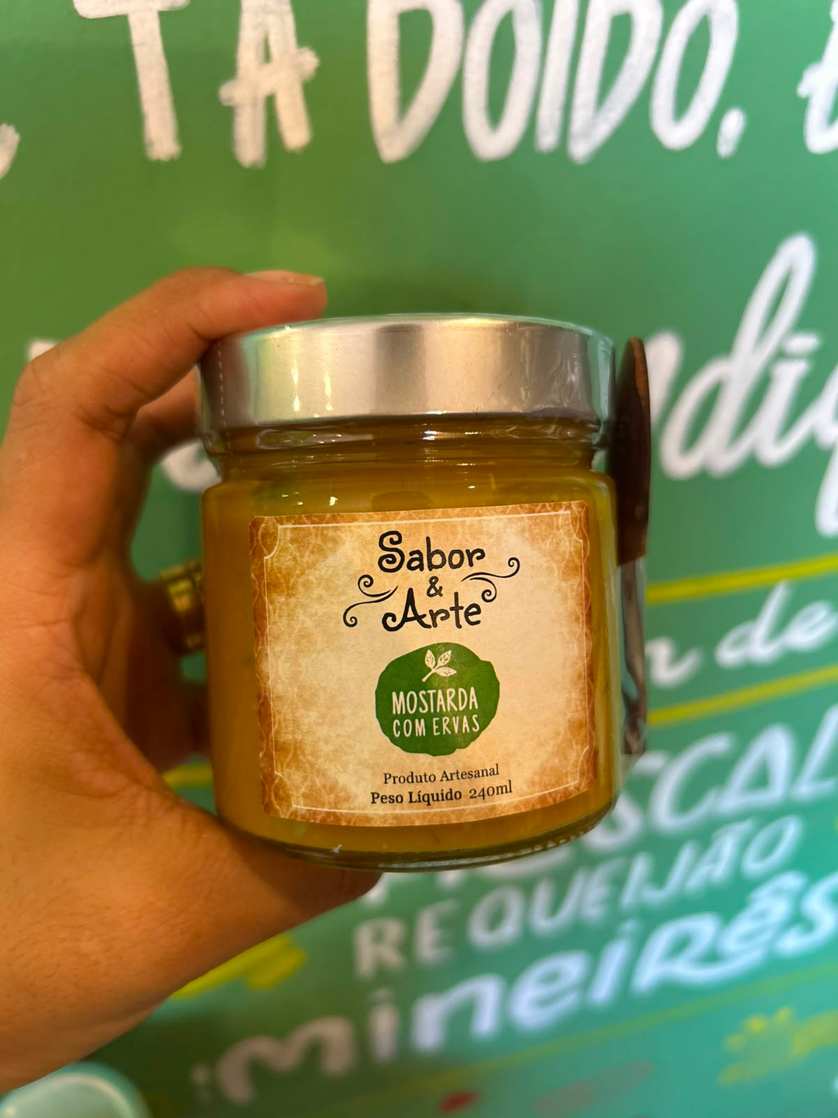 Mostarda com Ervas - 240ml