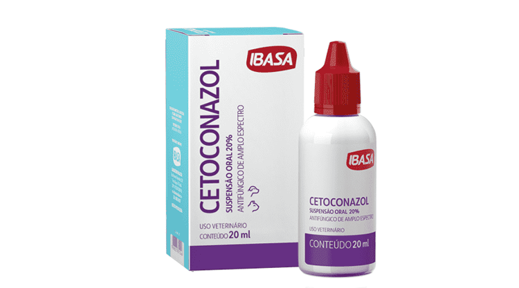 Cetoconazol Ibasa. Suspensão oral 20%. 20mL