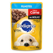 Racao Pedigree Sc Filhote Carne 100g