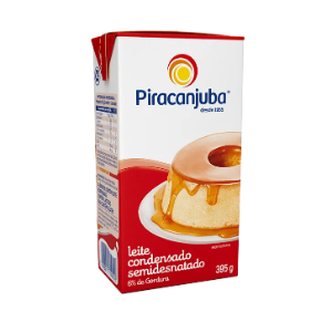 LEITE CONDENSADO PIRACANJUBA SEMIDESNAT TP 395G