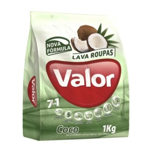 LAVA ROUPAS VALOR COCO 1 KG