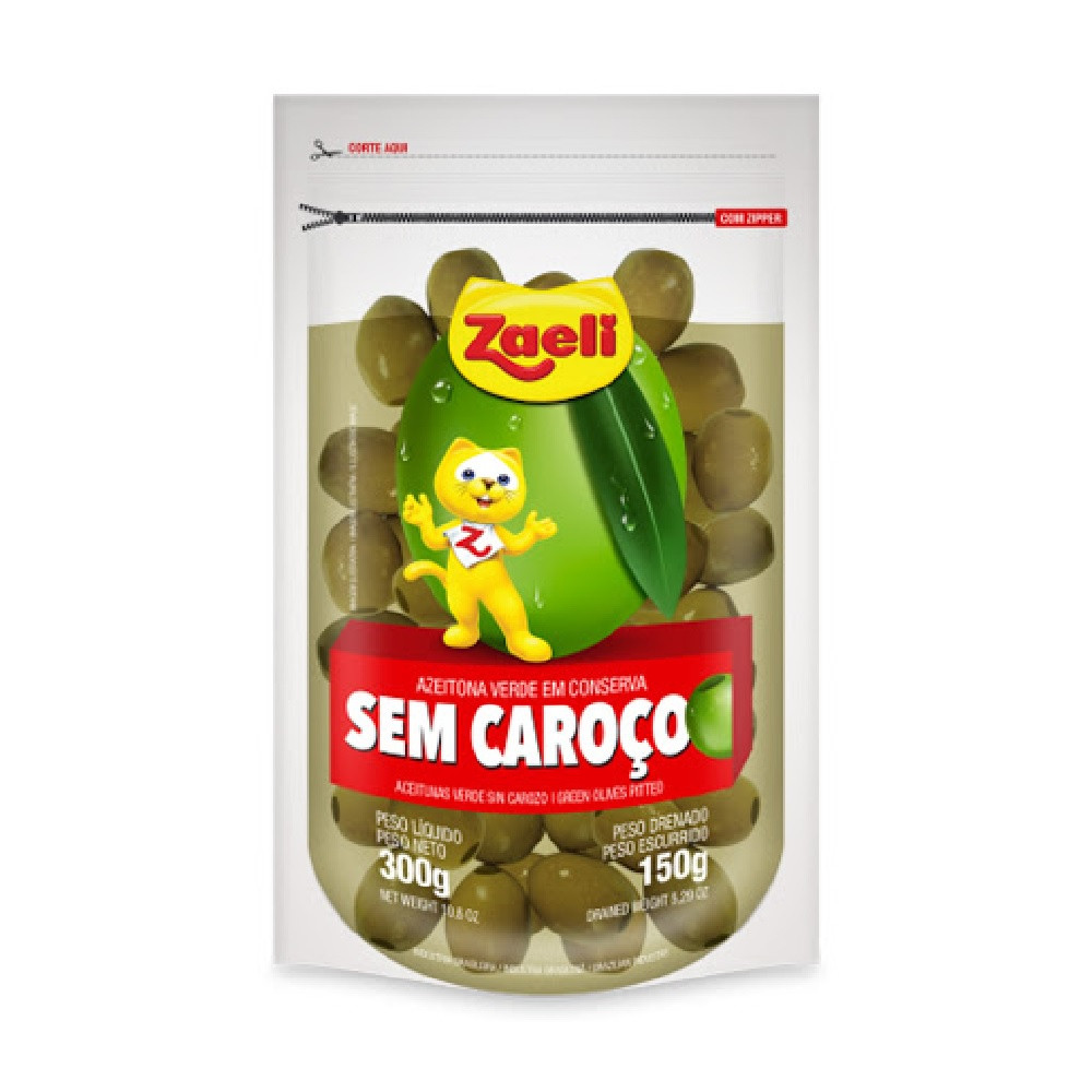 AZEITONA ZAELI S/ CAROÇO SC150G