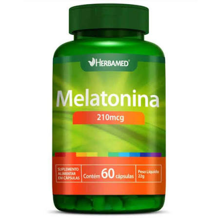 Melatonina 210mg Herbamed Pt 60cap