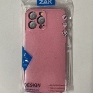 CAPA ROSA C GLITTER IPHONE 13 PRO MAX ZAK