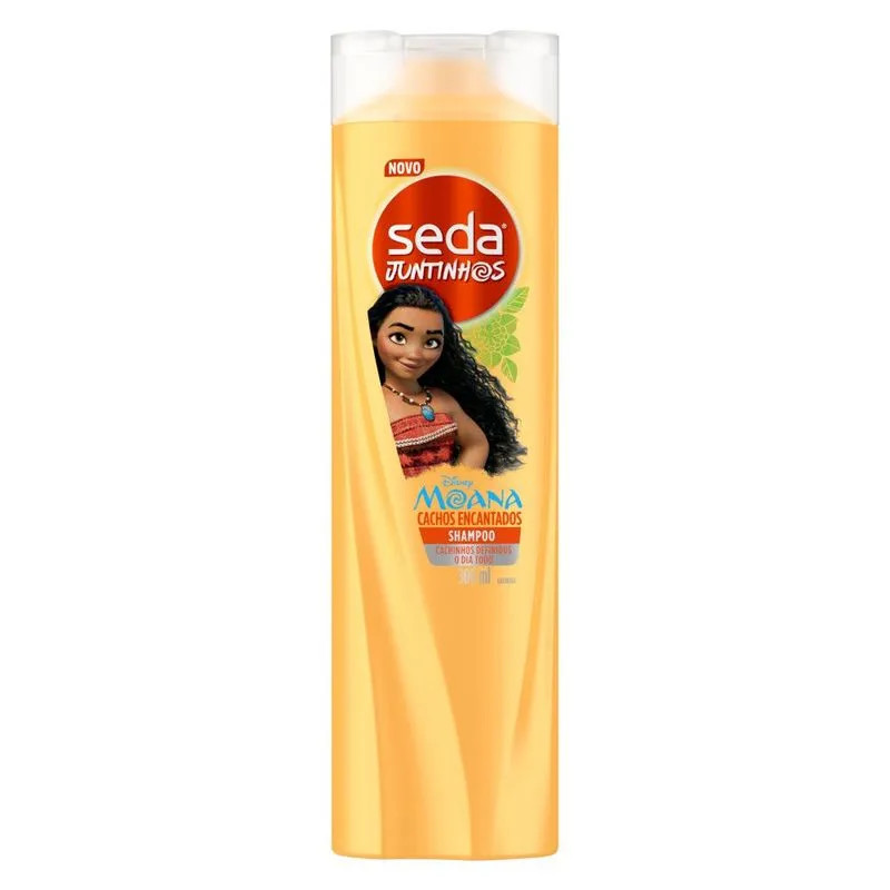 SHAMPOO SEDA JUNTINHOS MOANA CACHOS ENCANTADOS 300ML