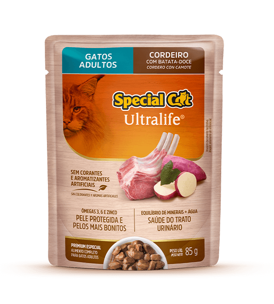 Sache Special Cat Adulto Cordeiro 85g 