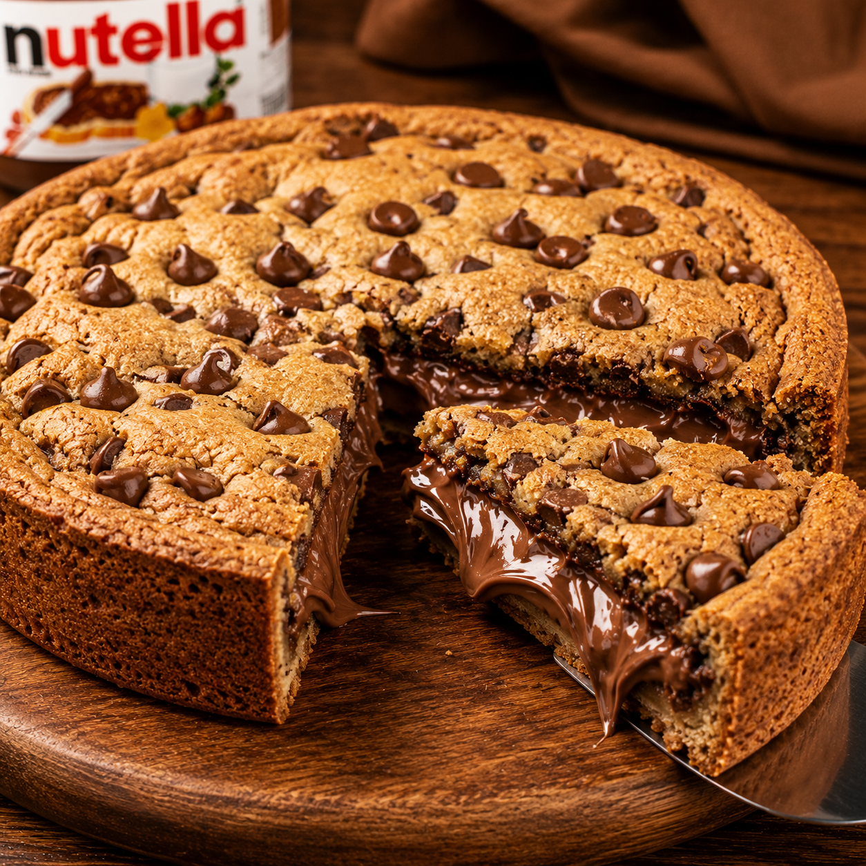 Encomenda - Torta de Cookie Nutella - 1,6kg