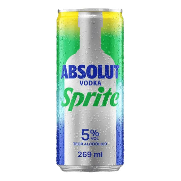 Absolut Vodka Sprite Lata 269ml