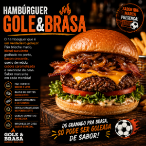 HAMBURGUER GOLE&BRASA