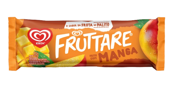 Picolé Muita Fruta Sabor Manga Fruttare 59g