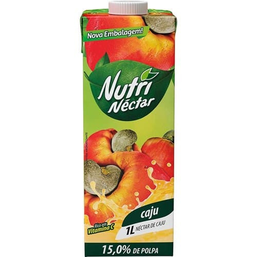 Suco Pronto Nutri Néctar Cajú Caixa 1l