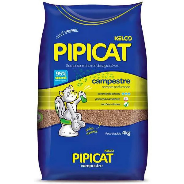 Areia Campestre Pipicat 4kg