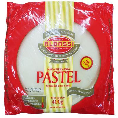MASSA P/ PASTEL ALBASSI DISCO 400G