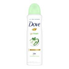 DESOD AEROSOL DOVE GO FRESH PEPINO 150ML