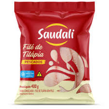 FILE TILAPIA CONGELADO PCTE 400G  DO PEIXE