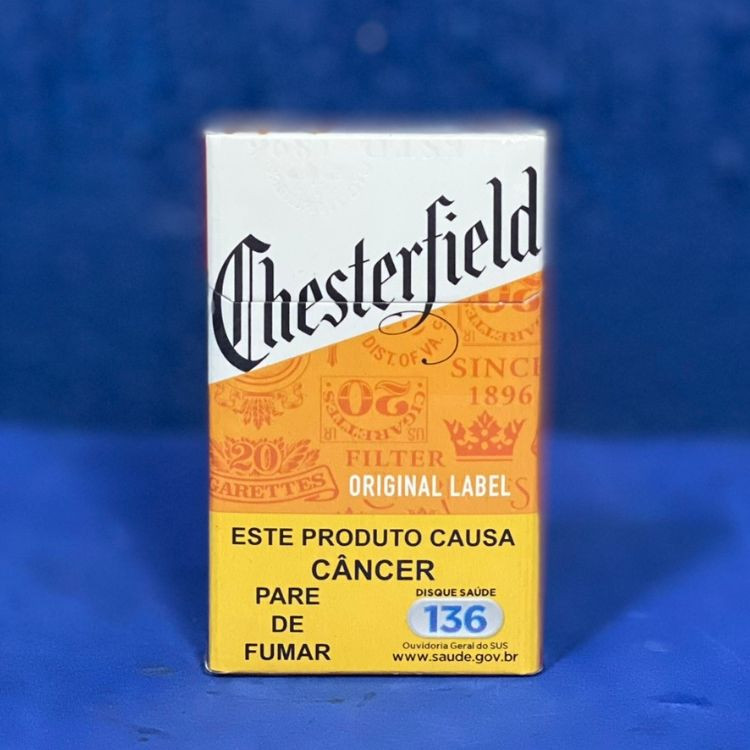 CHESTERFIELD ORIGINAL LABEL