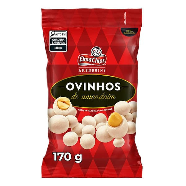 Ovinhos De Amendoim Elma Chips 170g