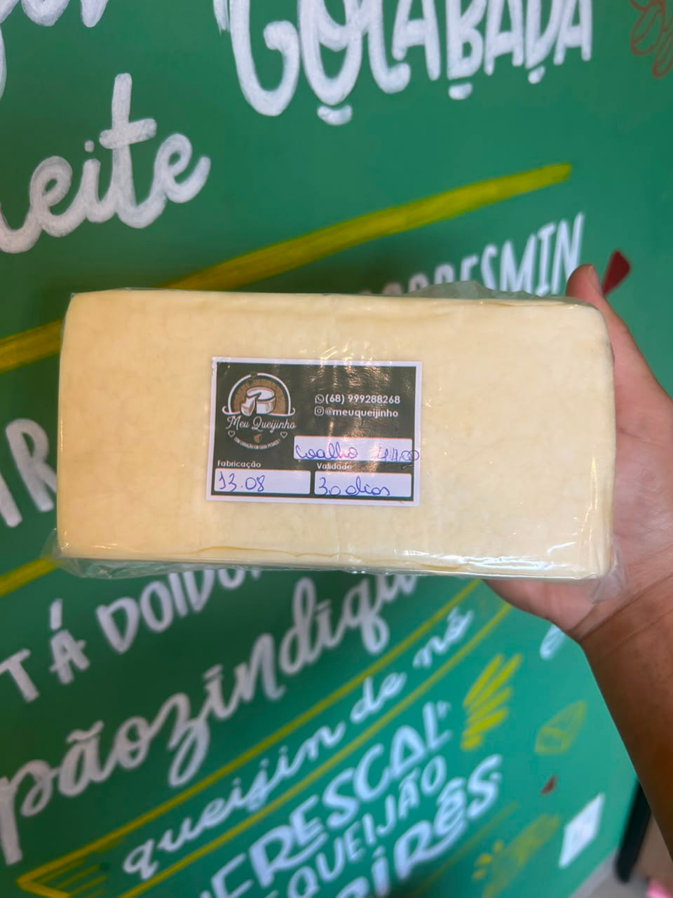 Queijo Coalho Meu Queijnho - 800g