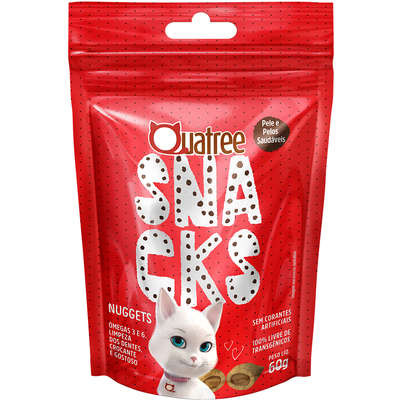 Snack Quatree Pele e pelos 60g