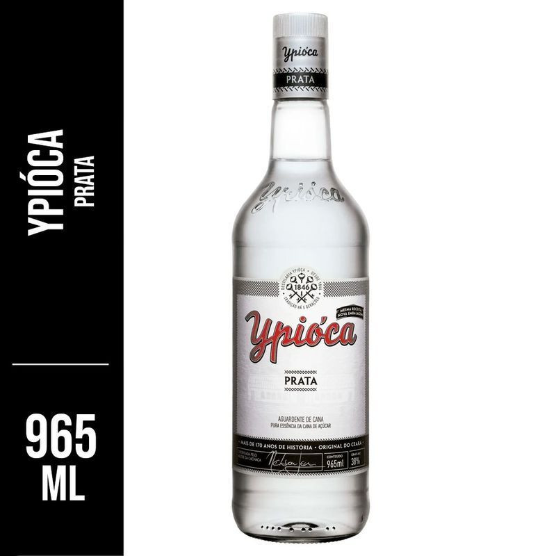 BEBIDA AGUARD YPIOCA PRATA 965ML