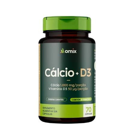 Calcio + D3 - Omix 70 Caps