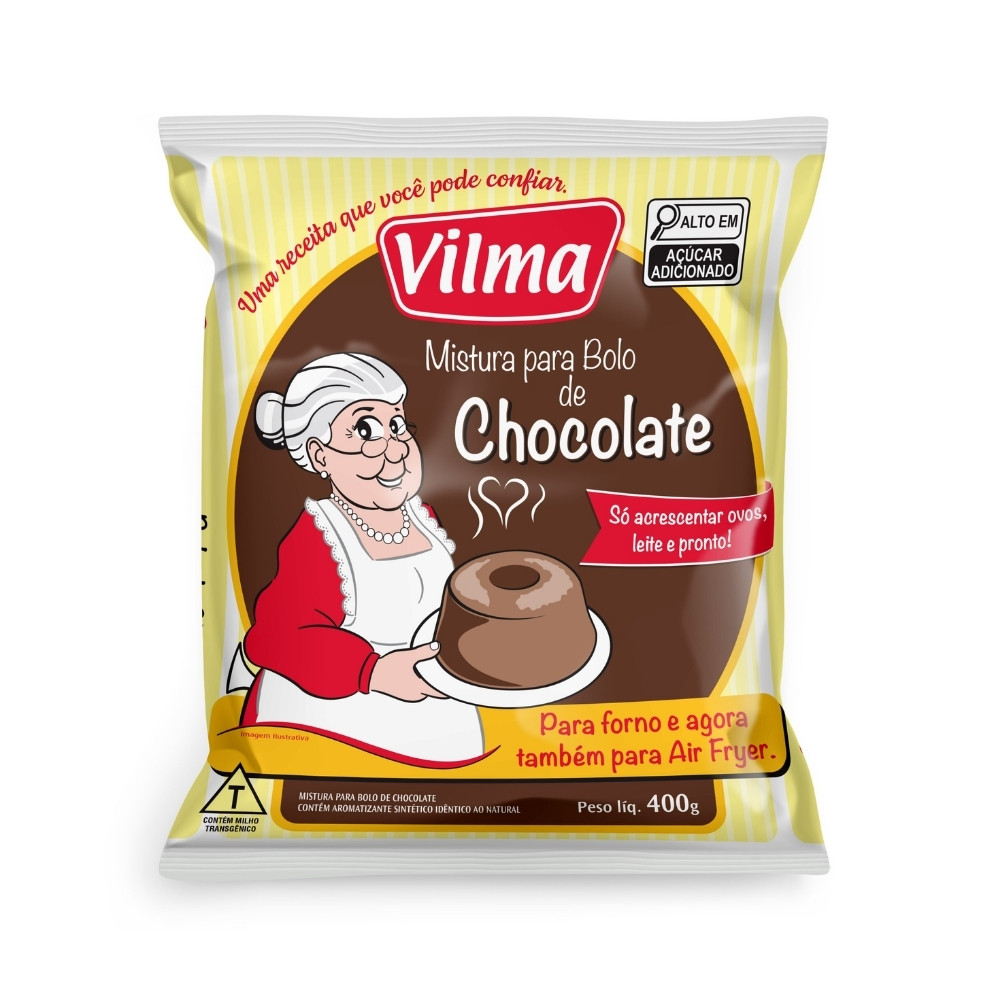 MIST. BOLO VILMA CHOC.TRAD.400 GR