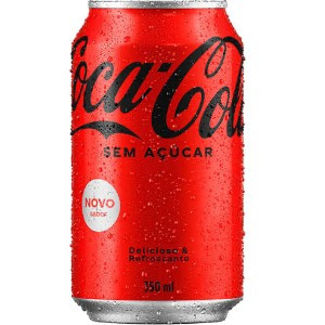 REFRIGERANTE COCA LATA ZERO