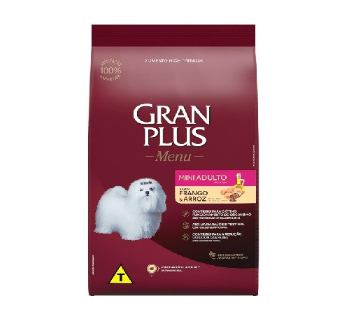 Gran Plus MENU frango e arroz 15Kg