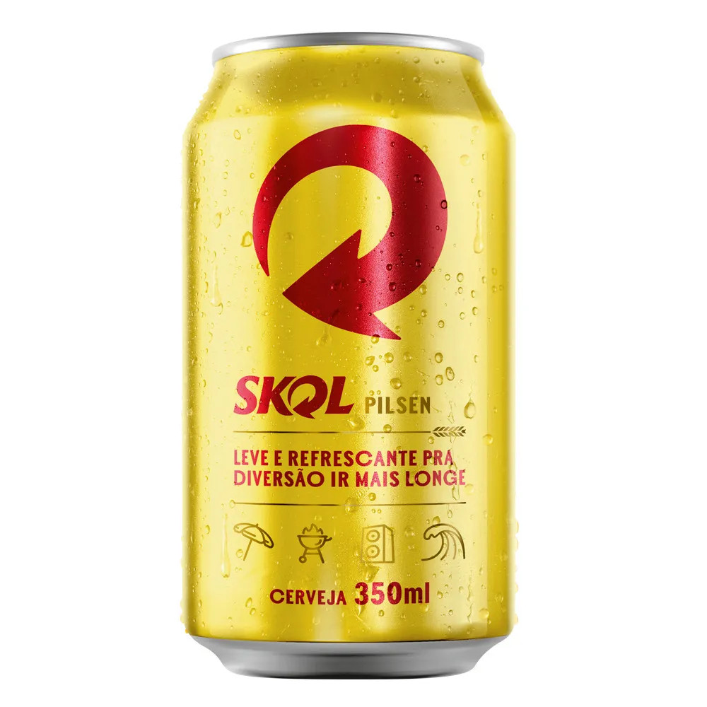 CERVEJA SKOL  350ML