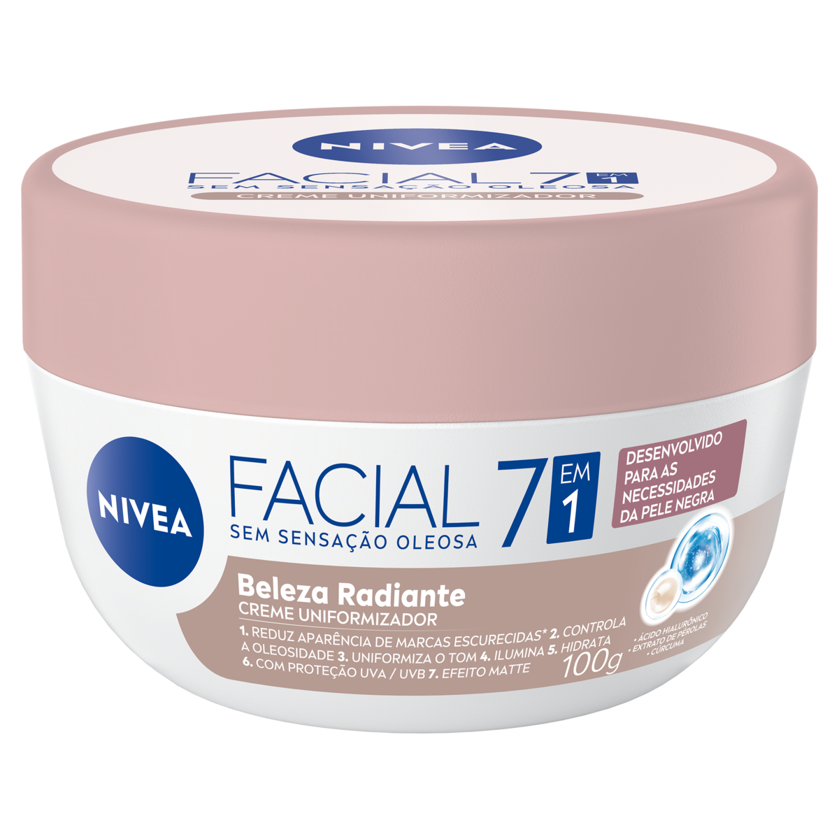 CREME FACIAL NIVEA BELEZA RADIANTE 100G