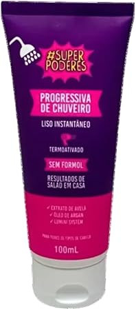 PROGRESSIVA DE CHUVEIRO SUPER PODERES SEM FORMOL