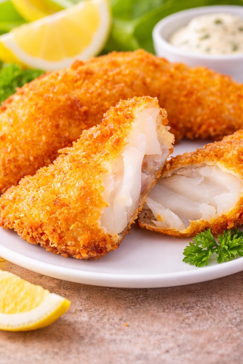 🐟 Filé de Peixe Empanado