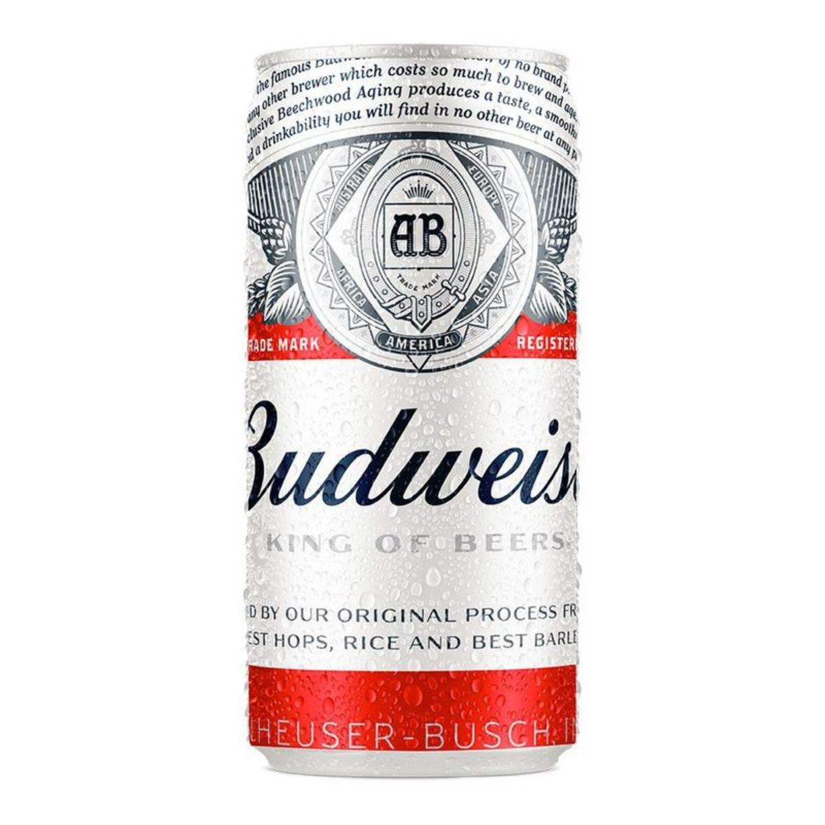 CERVEJA BUDWEISER LATA 269ML