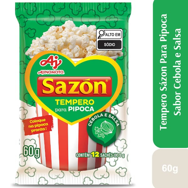 Tempero Pipoca Sazón 60g