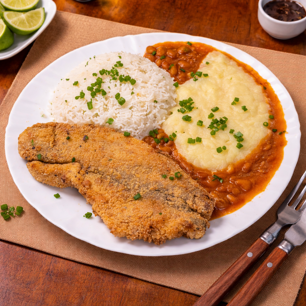 Filé de Tilápia Empanado
