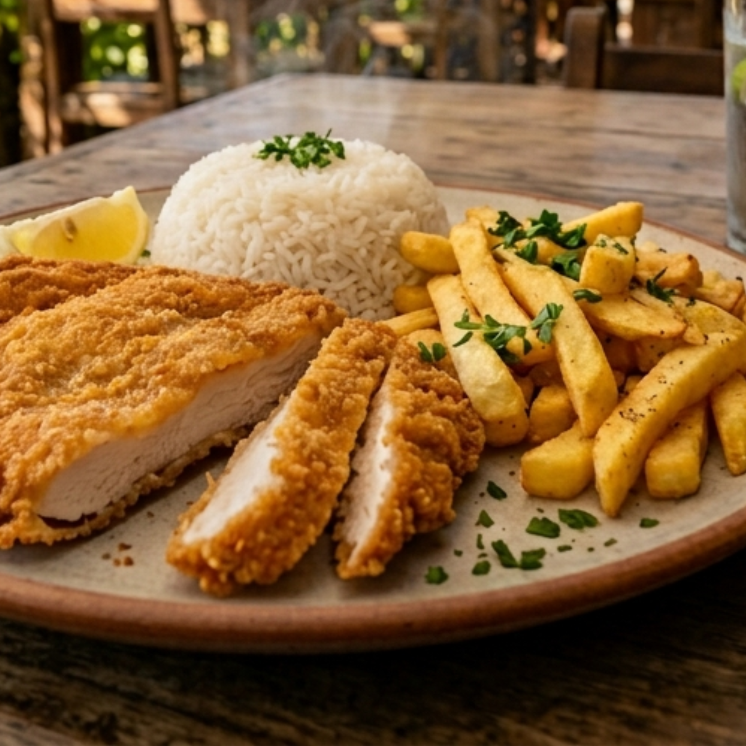 PARMEGIANA DE FRANGO