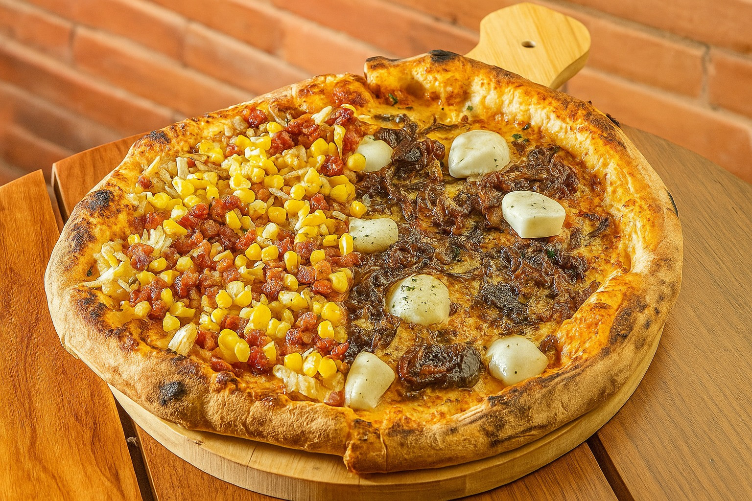 PIZZA TRADICIONAL GRANDE ATÉ 2 SABORES