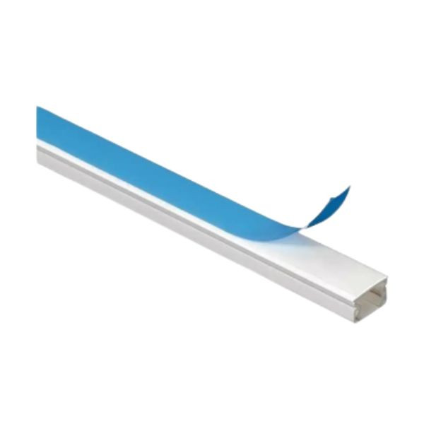 Canaleta 20x10mm 2m Divisória e Fita Branco
