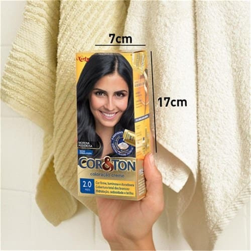 Kit Tintura Cor&Ton 2.0 Preto Niely