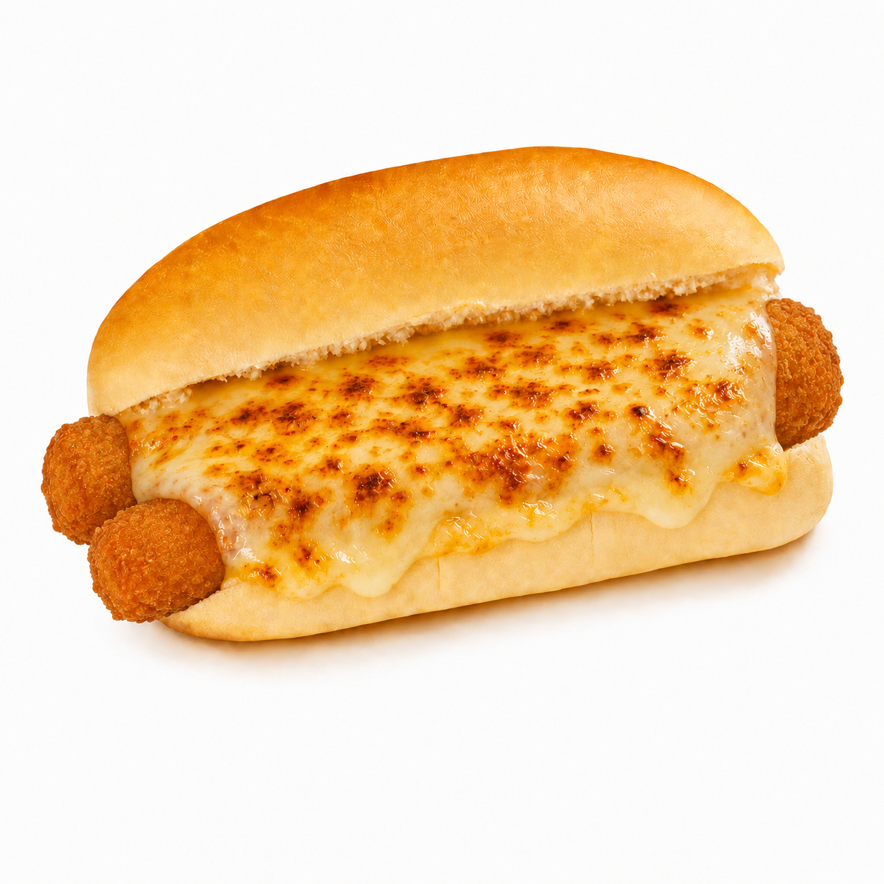 SANDUICHE DE CROQUETE E QUEIJO