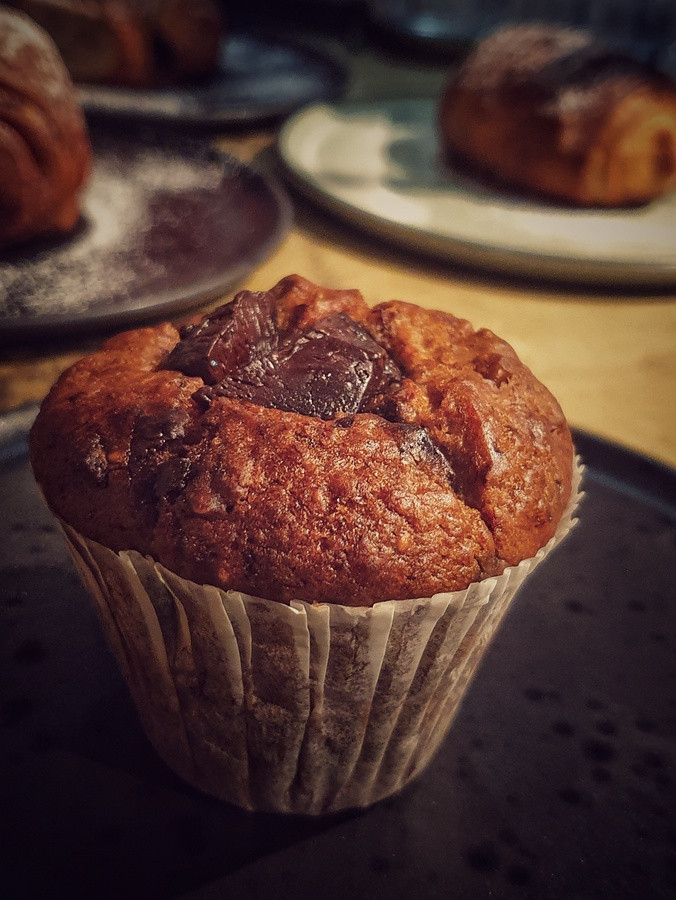 Muffin banana bread
