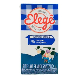 LEITE ELEGE SEMIDESNATADO 1LT
