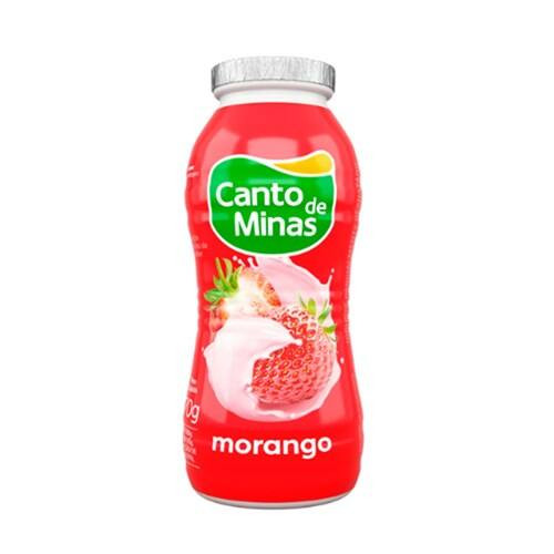 Iogurte Canto de Minas Morango 180g