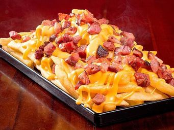 Fritas Com Cheddar E Bacon