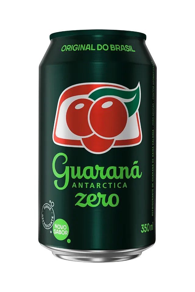Guaraná Antarctica Zero Lata 350ml