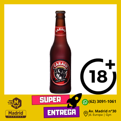 CERVEJA CARACU LONG NECK 355ML UND 