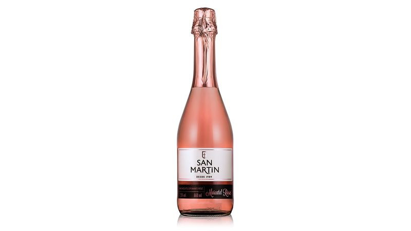 ESPUMANTE SAN MARTIN MOSCATEL ROSE 660ML