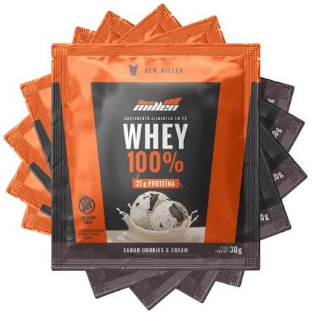 Whey 100% Cookies&Cream 30g Sh New Millen