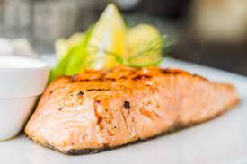 Salmão grelhado